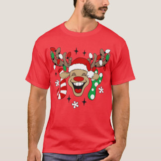 Camiseta Navidades de Rein Rudolph Navidades feos chica sué