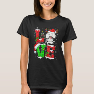 Camiseta Navidades de reno de perro canino divertidos Paja