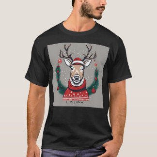 Camiseta Navidades de renos