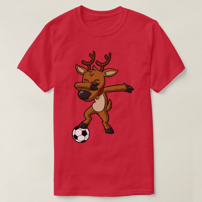 Camiseta Navidades de renos Dab Dance (Diseño del anverso)