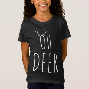 Camiseta Navidades de renos de ciervos