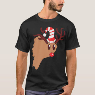 Camiseta Navidades de renos de Ecuador