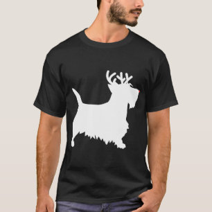 Camiseta Navidades de renos de Escocia