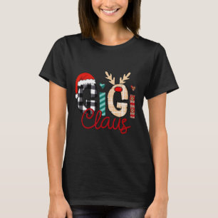 Camiseta Navidades de renos de Gigi Claus