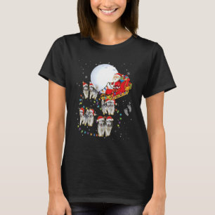 Camiseta Navidades de renos de Malamute de Alaska