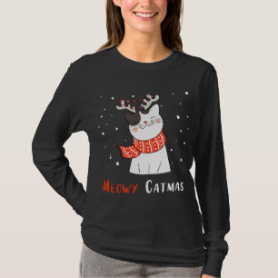 Camiseta Navidades de renos de Navidad, gatito gatito, aman
