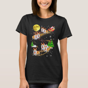 Camiseta Navidades de renos de Pembroke Welsh Corgi Perro S