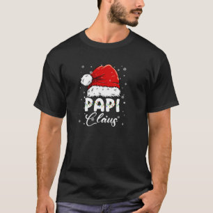 Camiseta Navidades de renos de Santa Hat iluminan la decora