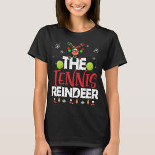 Camiseta Navidades de renos de tenis Matchi familia Pajama