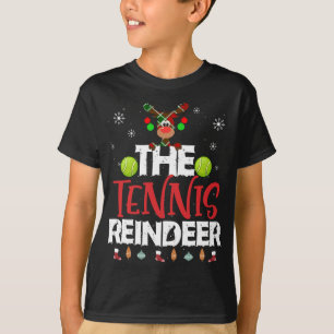 Camiseta Navidades de renos de tenis Matchi familia Pajama