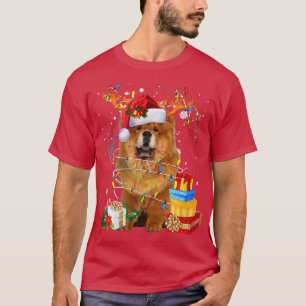 Camiseta Navidades de renos de vacas iluminan la madrugada