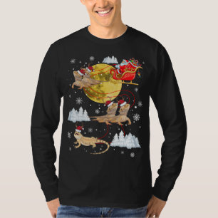 Camiseta Navidades de renos del dragón con barba Pajama San