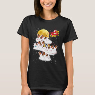 Camiseta Navidades de renos del rey Charles Spaniel Perro 2