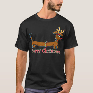 Camiseta Navidades de renos Doxie