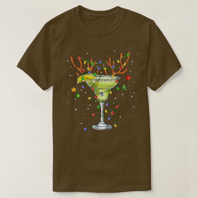 Camiseta Navidades de renos Margarita: Fama de juego de beb (Diseño del anverso)
