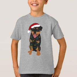Camiseta Navidades de Rottweiler