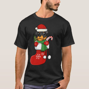 Camiseta Navidades de Rottweiler