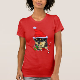 Camiseta Navidades de Rottweiler Merry