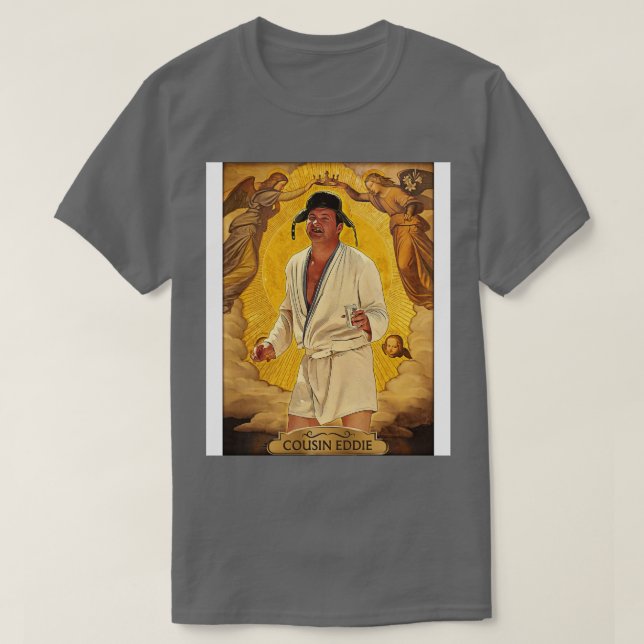 Camiseta Navidades de San Primo Eddie Arte de fans de vacac (Diseño del anverso)