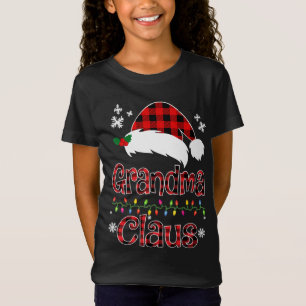 Camiseta Navidades de Santa Abuela Claus en familia