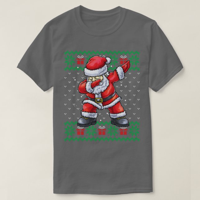 Camiseta Navidades de Santa Claus (Diseño del anverso)