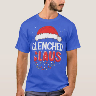 Camiseta Navidades de Santa Claus a raya con traje