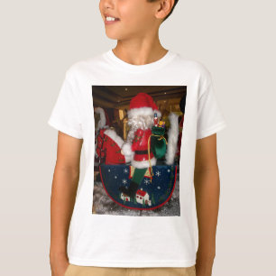 Camiseta Navidades de Santa Claus decorados Imprimir/Diseño