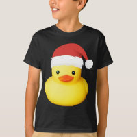 Navidades de Santa Claus, el pato de goma amarillo