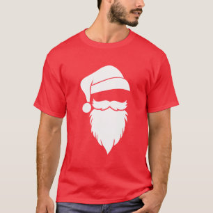 Camiseta Navidades de Santa Claus Face