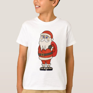 Camiseta Navidades de Santa Claus Flip Flops