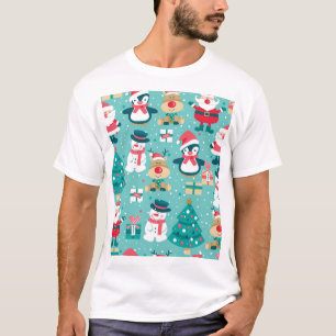 Camiseta Navidades de Santa Claus Patrón de época