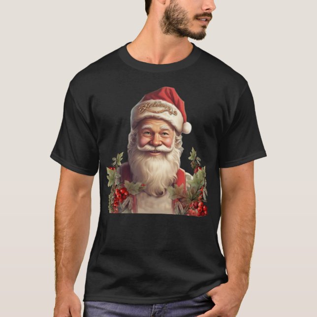 Camiseta Navidades de Santa Claus Saint Nicholas (Anverso)