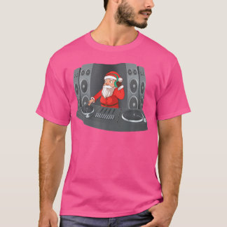 Camiseta Navidades de Santa Dj obsequian a Deejay Techno Hi