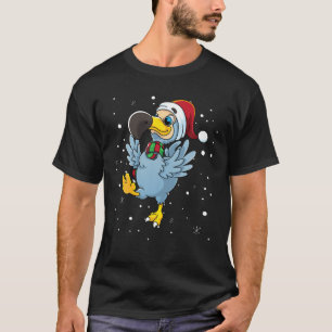 Camiseta Navidades de Santa Dodo Familia de Pájaros Coinci