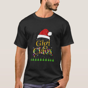 Camiseta Navidades de Santa Gigi Claus con Pajama