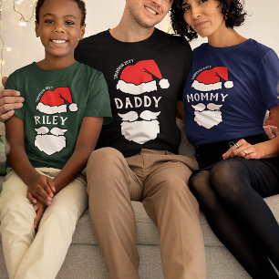 Camiseta Navidades de Santa Hat y Beard Daddy