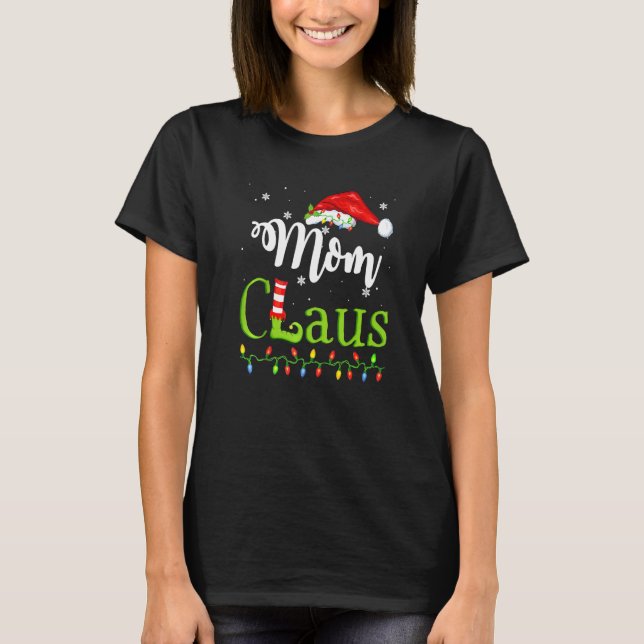 Camiseta Navidades de Santa Mamá Claus coincidiendo con la  (Anverso)