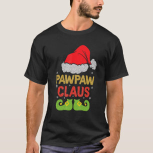 Camiseta Navidades de Santa Pawpaw Claus en familia