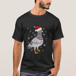 Camiseta Navidades de Santa Pigeon anima a los amantes de l