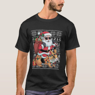 Camiseta Navidades de Santa Rika al estilo navideño