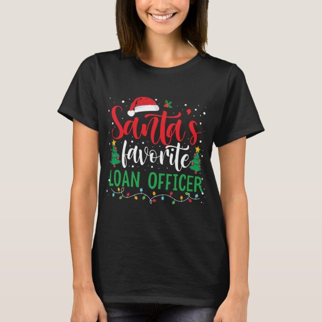 Camiseta Navidades de Santa_s Responsable de Préstamo Favor (Anverso)