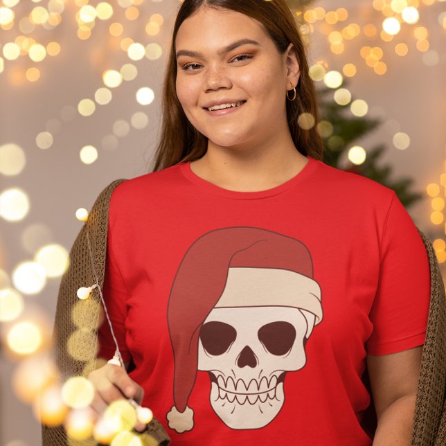 Camiseta Navidades de Santa Skull (Subido por el creador)