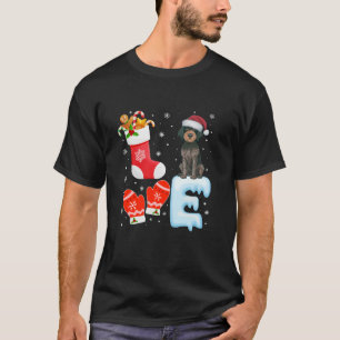 Camiseta Navidades de Santa Sombrero levantan poi con cable