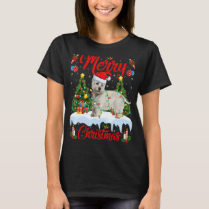 Camiseta Navidades de Santa Westie