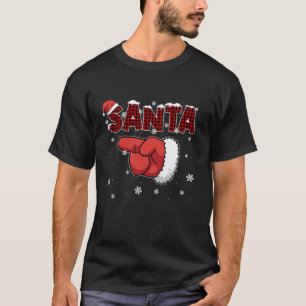 Camiseta Navidades De Santas Famosos Madres Hombres Pareja