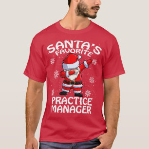 Camiseta Navidades de Santas Favoritos Practice Manager