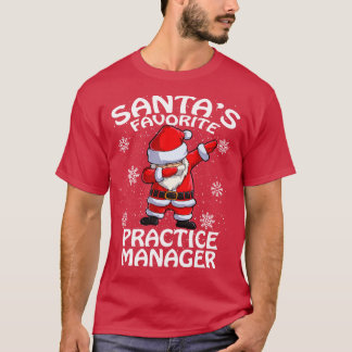Camiseta Navidades de Santas Favoritos Practice Manager