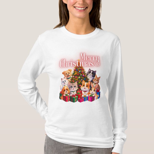 Camiseta Navidades de Saws y Claus Cheer (Anverso)