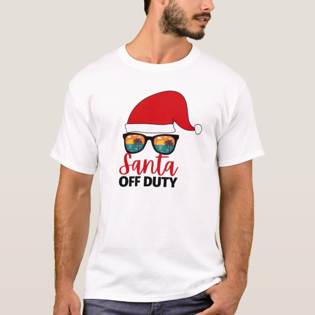 Camiseta Navidades De Servicio De Santa Lucía En Julio (Anverso)