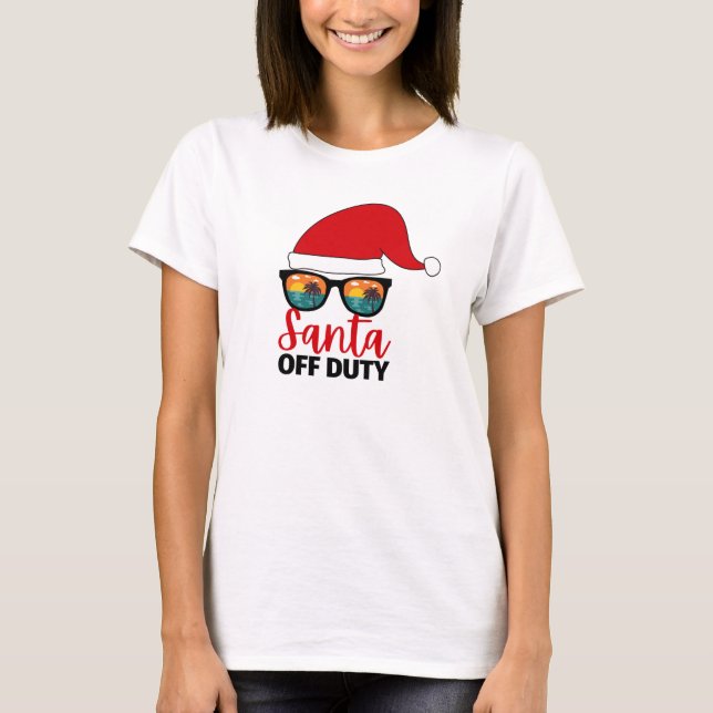 Camiseta Navidades De Servicio De Santa Lucía En Julio (Anverso)